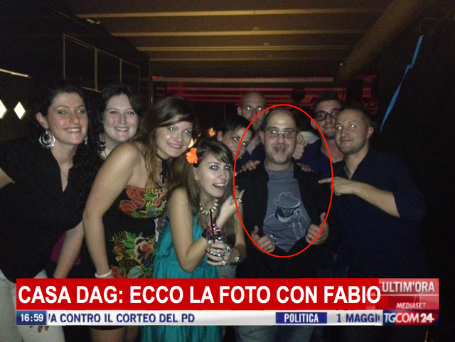 il gg dopo finisco su Tg Com...